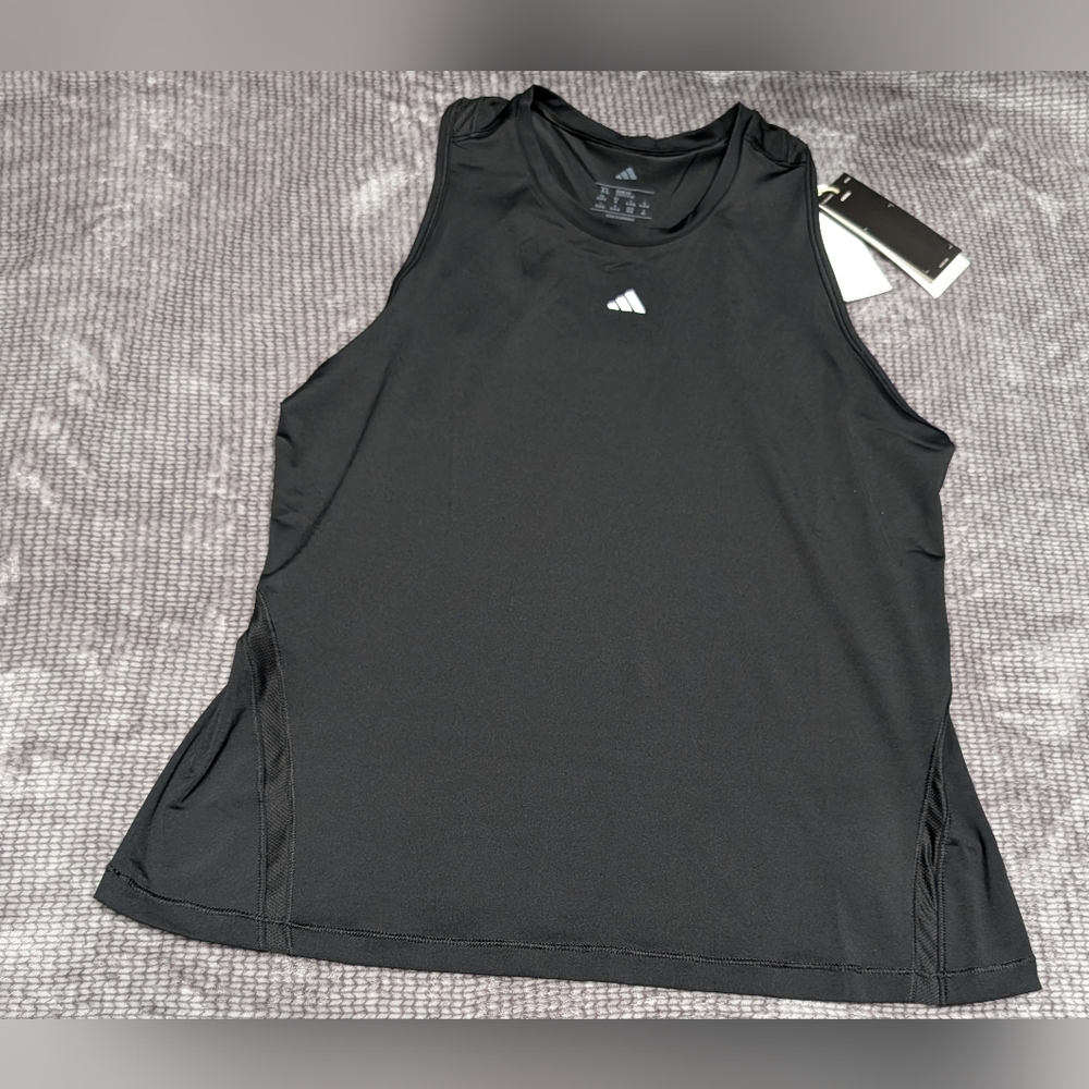 Adidas Black Performance Tank Top Sz: XL NWT